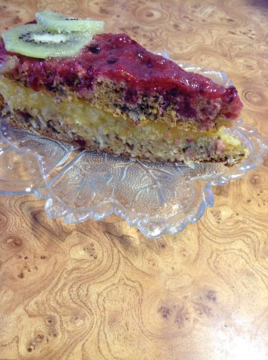 Постный фруктовый торт - Шаг 2