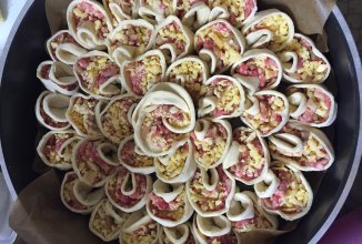 Пирог - "Мясной цветочек" 🌺