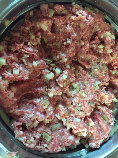 Пирог - "Мясной цветочек" 🌺 - Шаг 3