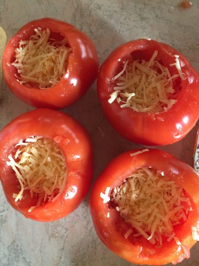 Запеченные помидоры с яйцом 🍳 - Шаг 4