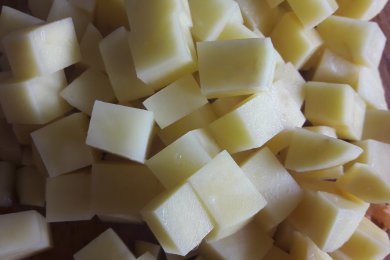 тыква с мясом - приготовление