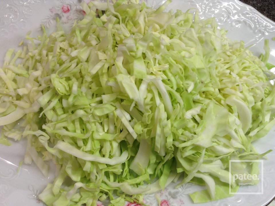 "Душевные " постные щи из молодой капусты. - Шаг 3