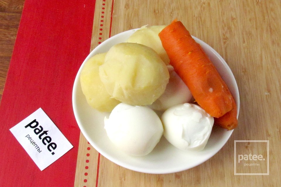 Слоёный салат с тунцом - Шаг 2