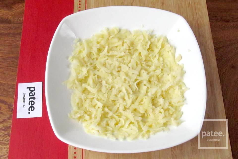 Слоёный салат с тунцом - Шаг 3