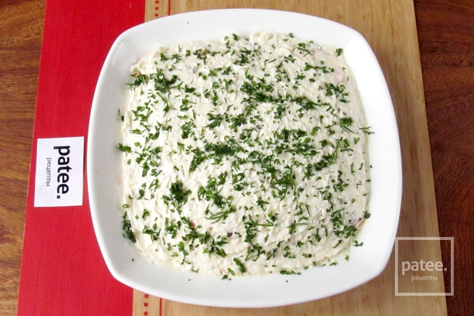 Слоёный салат с тунцом - Шаг 15