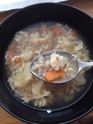 Легкий суп с гречкой - Шаг 1