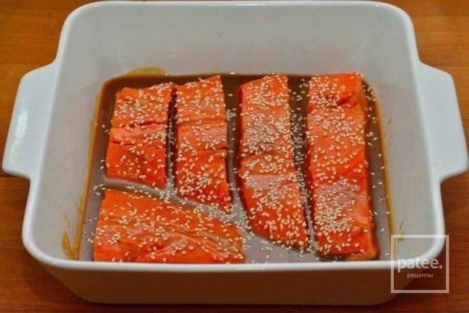 Лосось с мёдом и горчицей - Шаг 2