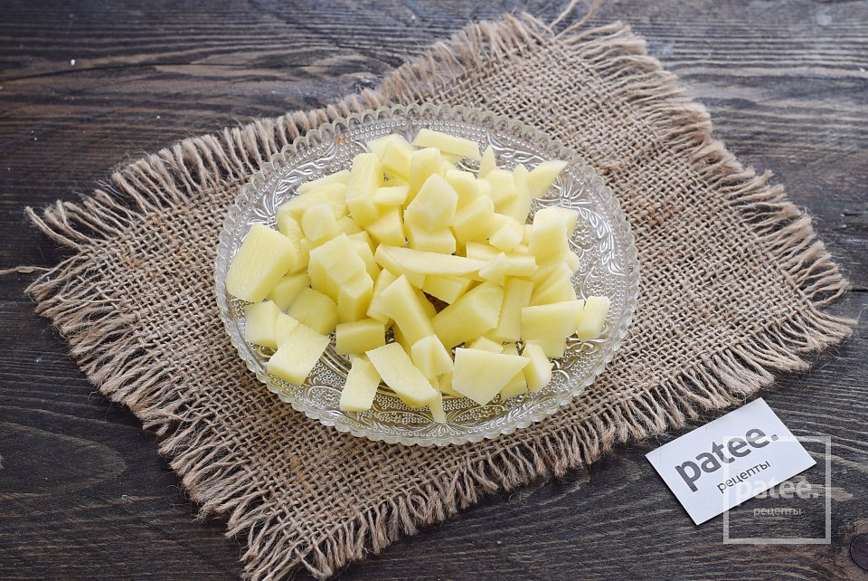 Суп с крабовыми палочками - Шаг 3