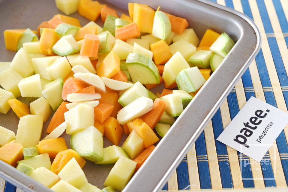 Постный овощной гарнир - Шаг 8