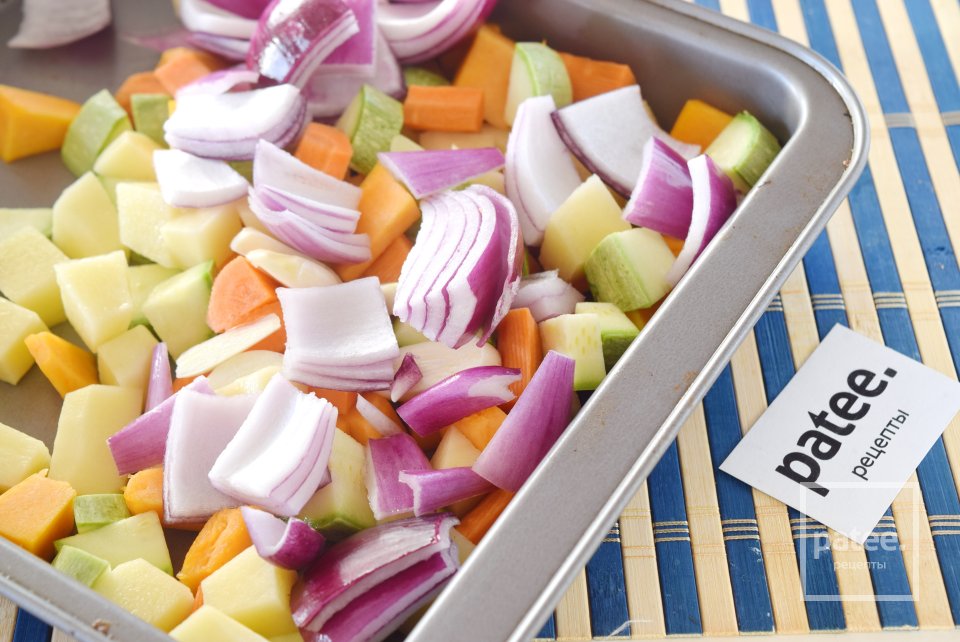 Постный овощной гарнир - Шаг 9