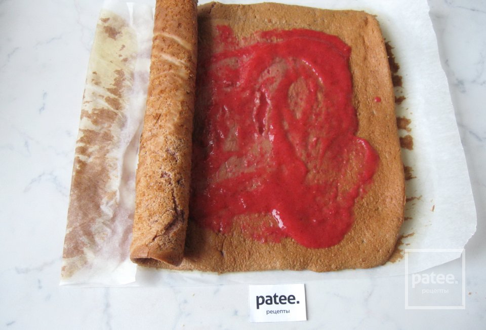 Клубничный рулет - Шаг 16