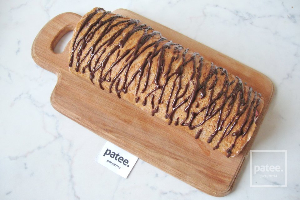 Клубничный рулет - Шаг 19