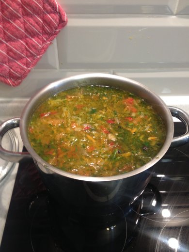 Щи из свежей капусты (постные) - Шаг 9