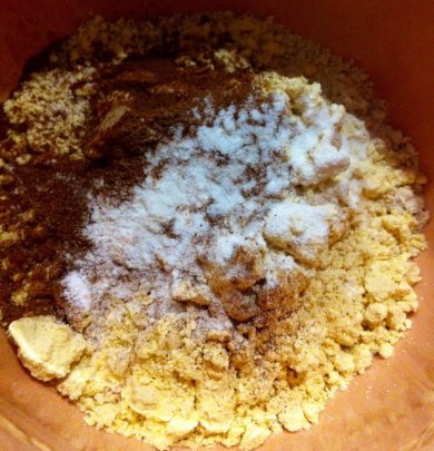 Яблочный кекс с корицей в кружке - Шаг 1