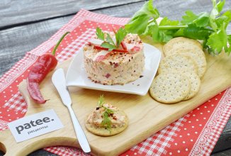 Творожная бутербродная паста с крабовыми палочками