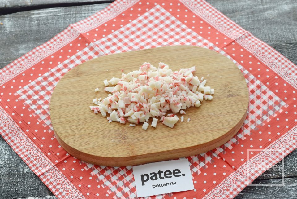 Творожная бутербродная паста с крабовыми палочками - Шаг 11