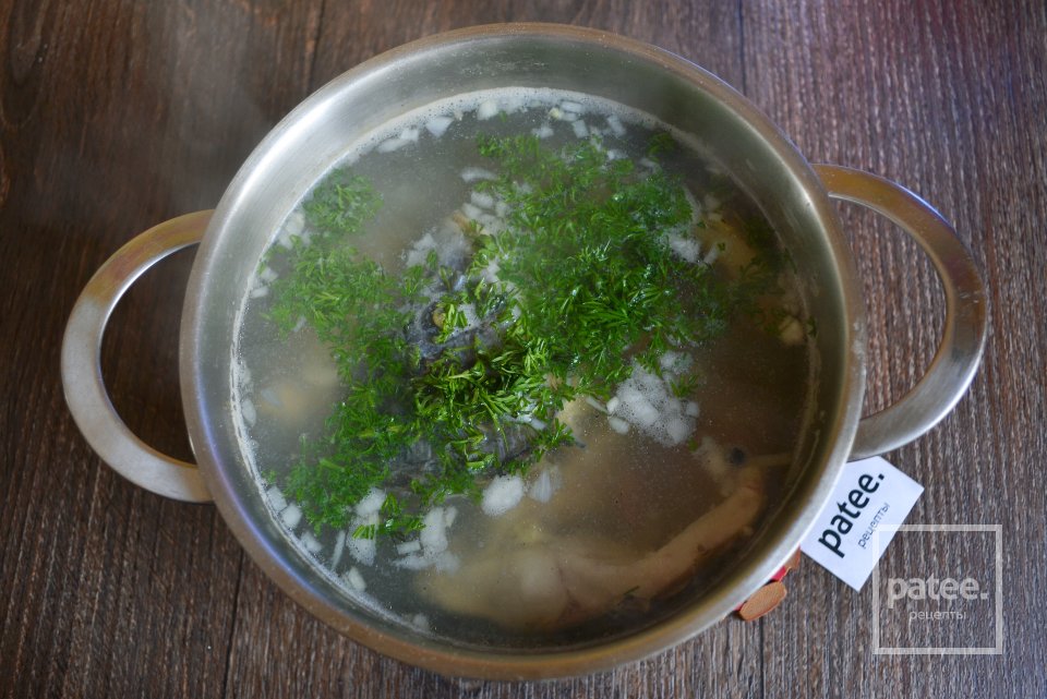 Легкий рыбный суп из карпа - Шаг 11