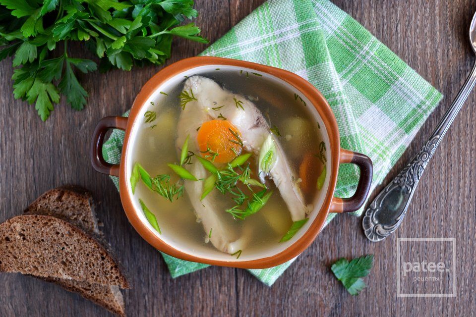 Легкий рыбный суп из карпа - Шаг 13