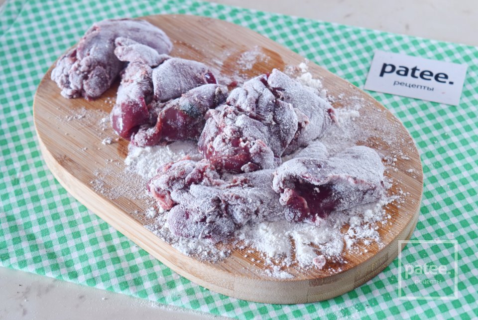 Куриная печень в сливочном соусе с карри - Шаг 6