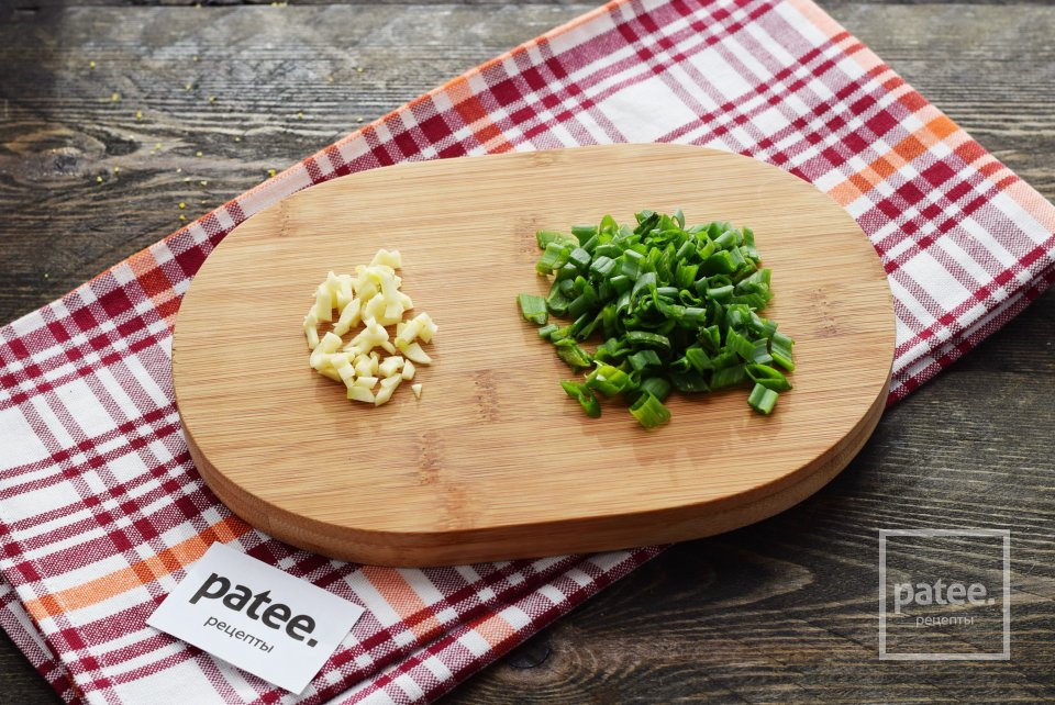 Кукурузная каша с креветками и беконом - Шаг 5