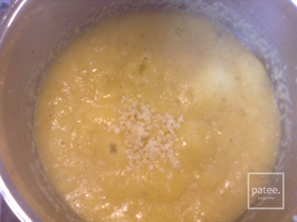 Воскресная итальянская полента с соусом из тофу и томатов. - Шаг 6