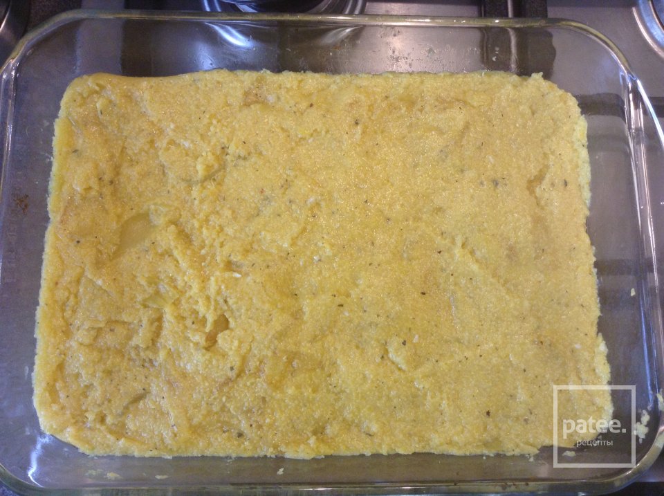 Воскресная итальянская полента с соусом из тофу и томатов. - Шаг 8