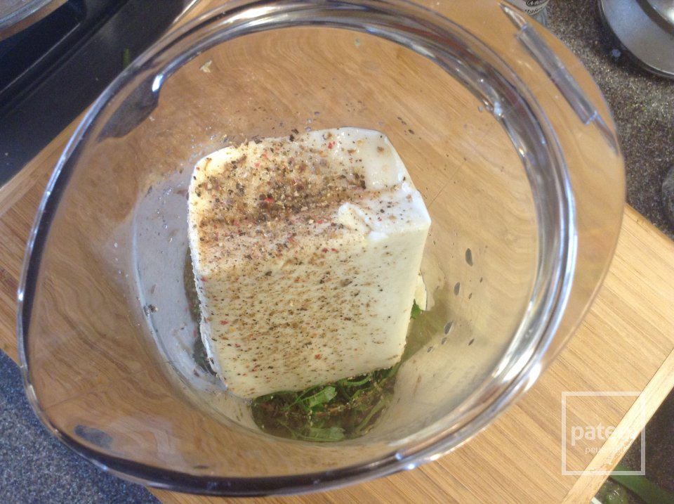 Воскресная итальянская полента с соусом из тофу и томатов. - Шаг 10