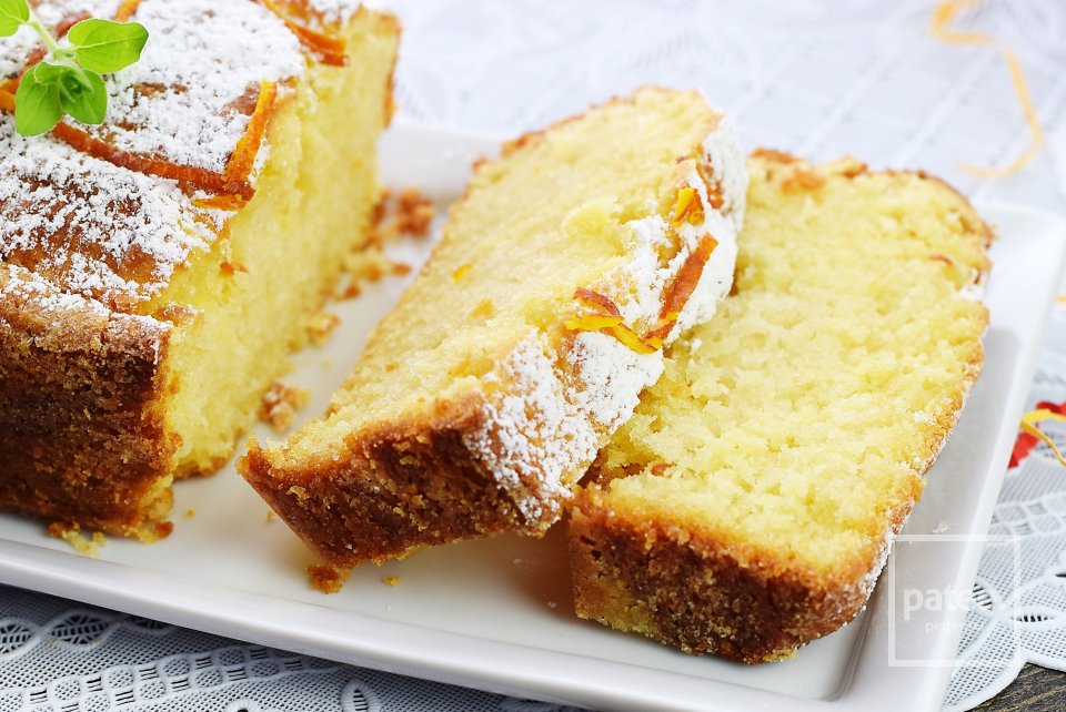 Постный цитрусовый пирог - Шаг 14