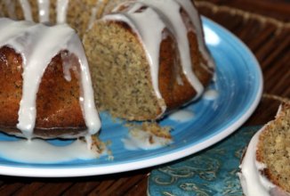 Лимонный пирог с маком