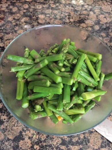 Салат со спаржей - Шаг 4