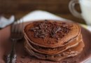 шоколадные панкейки🍫