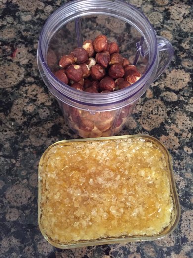 Паста из фундука - Шаг 1