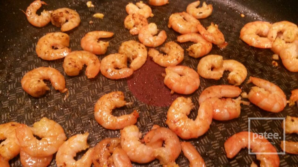 Паста с креветками в сливочном соусе - Шаг 1