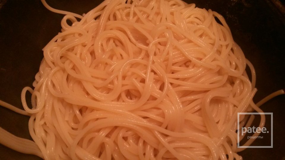 Паста с креветками в сливочном соусе - Шаг 5