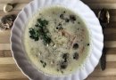 Сливочный суп с фрикадельками