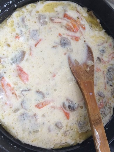 Сливочный суп с фрикадельками - Шаг 3