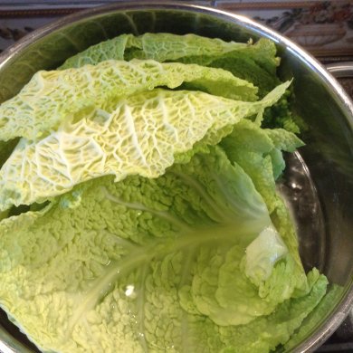 Постные голубцы из савойской капусты. - Шаг 3