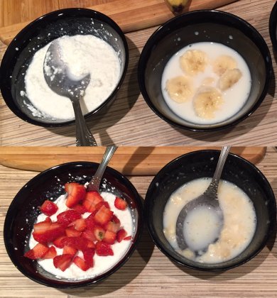 ПП панна-кота - Шаг 1