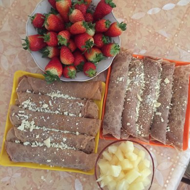 Блинчики десертные - Шаг 5