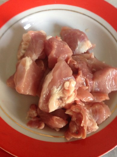 Свинина в сливках с тыквой - Шаг 1