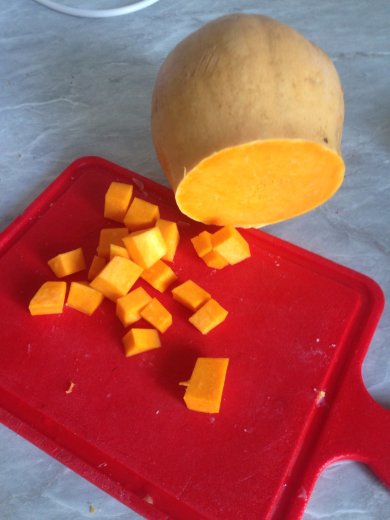 Свинина в сливках с тыквой - Шаг 2