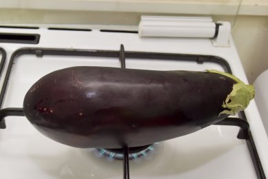 Лумакони с баклажановым кремом - приготовление