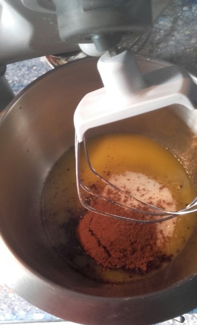 Шоколадный кекс - Шаг 1