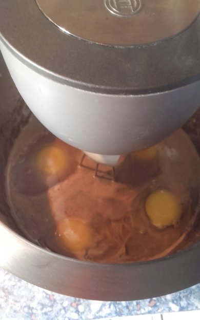 Шоколадный кекс - Шаг 2