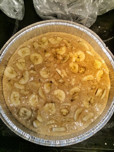 Кекс овсяный с бананом и вкусом миндаля - Шаг 5