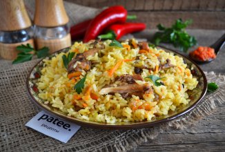 Плов из кролика в мультиварке