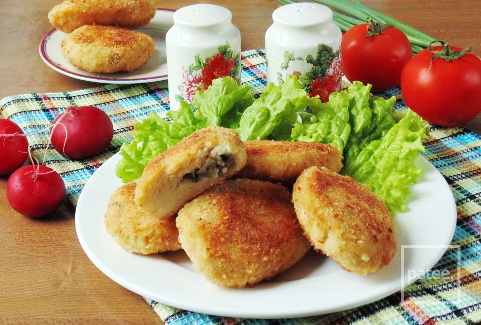 Котлеты из картофеля с капустой и грибами - Шаг 18