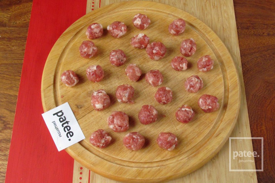 Суп с фрикадельками, грибами и орзо - Шаг 9