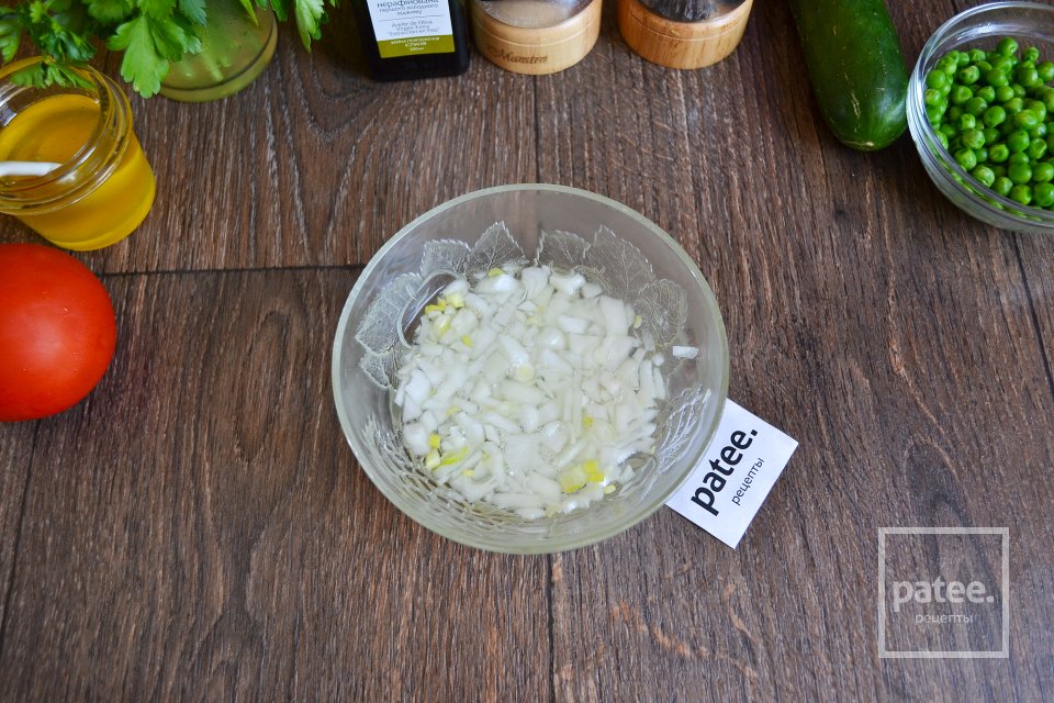 Овощной салат с булгуром - Шаг 4