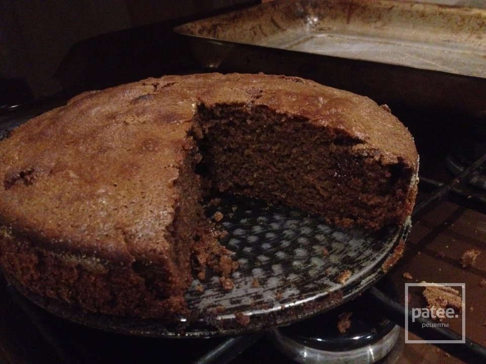 Манник с шоколадом - Шаг 2